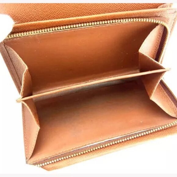 Louis Vuitton Wallet Purse Monogram Brown Woman Authentic - Picture 10 of 11